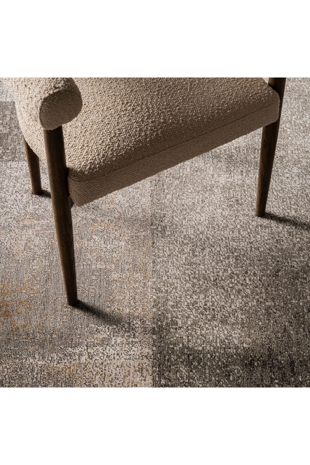 Brown Geometric Patterned Carpet 11' x 7'8" | Vical Home Dora | Oroa.com