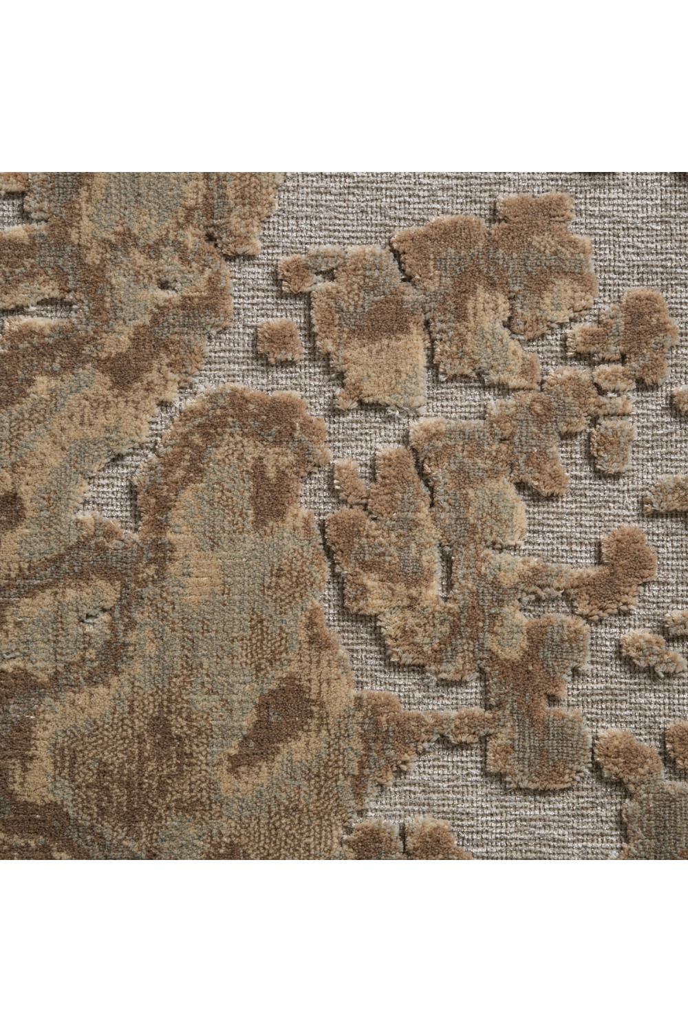 Brown Viscose Area Rug 10' x 6'5" | Vical Home Jena | Oroa.com
