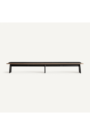   Black Wooden Bench | Oroa.com
