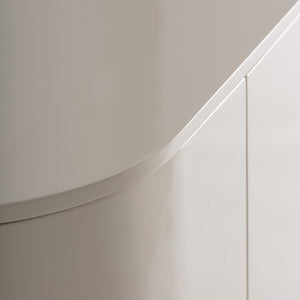   Modern European furniture - White 3-Drawer Sideboard - www.oroa.com | Oroa.com