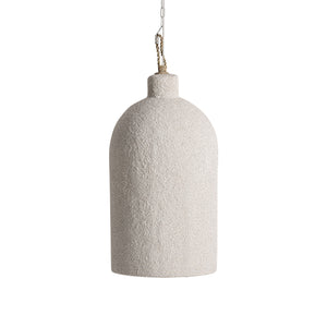   Beige Suar Wood Pendant Lamp | Oroa.com