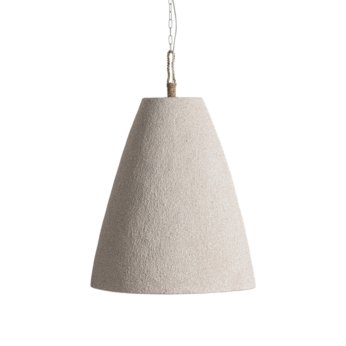   Textured Suar Wood Pendant Light | Oroa.com