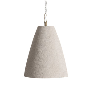   Textured Suar Wood Pendant Light | Oroa.com