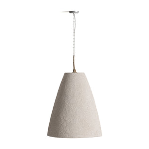   Textured Suar Wood Pendant Light | Oroa.com