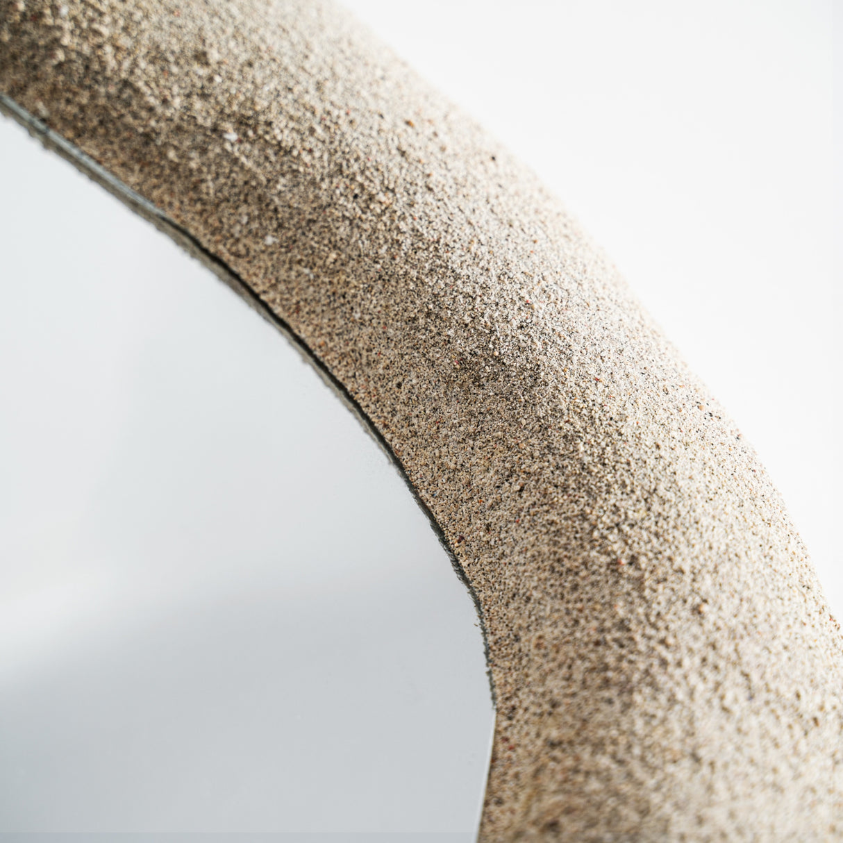   Cream Organic-Shaped Mirror | Oroa.com