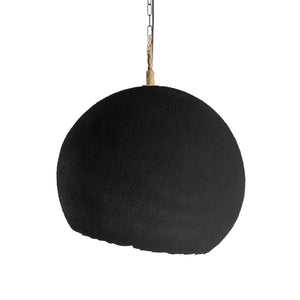   Black Rounded Pendant Lamp | Oroa.com