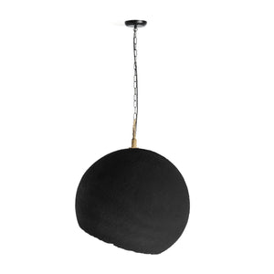   Black Rounded Pendant Lamp | Oroa.com