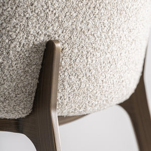   Gray Cotton Counter Stool | Oroa.com