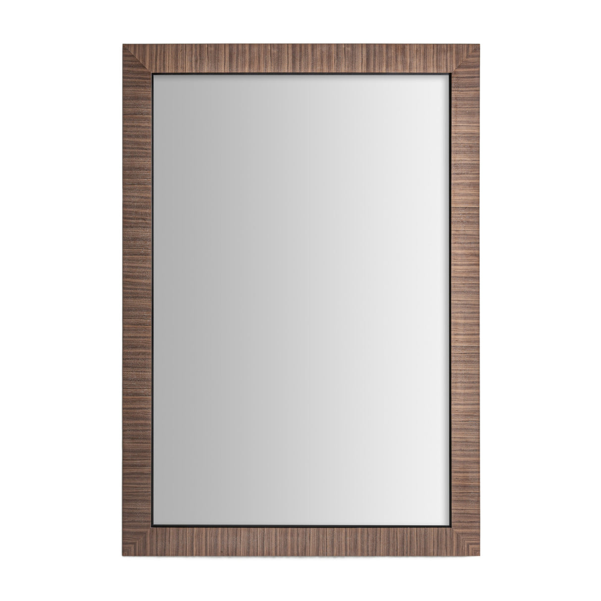   Brown Walnut Mirror | Oroa.com