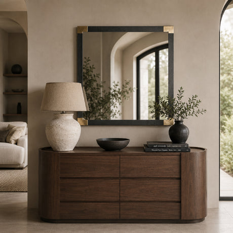   Black Ash Mirror | Oroa.com