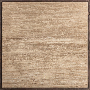  Aged Wood Travertine Coffee Table | Oroa.com