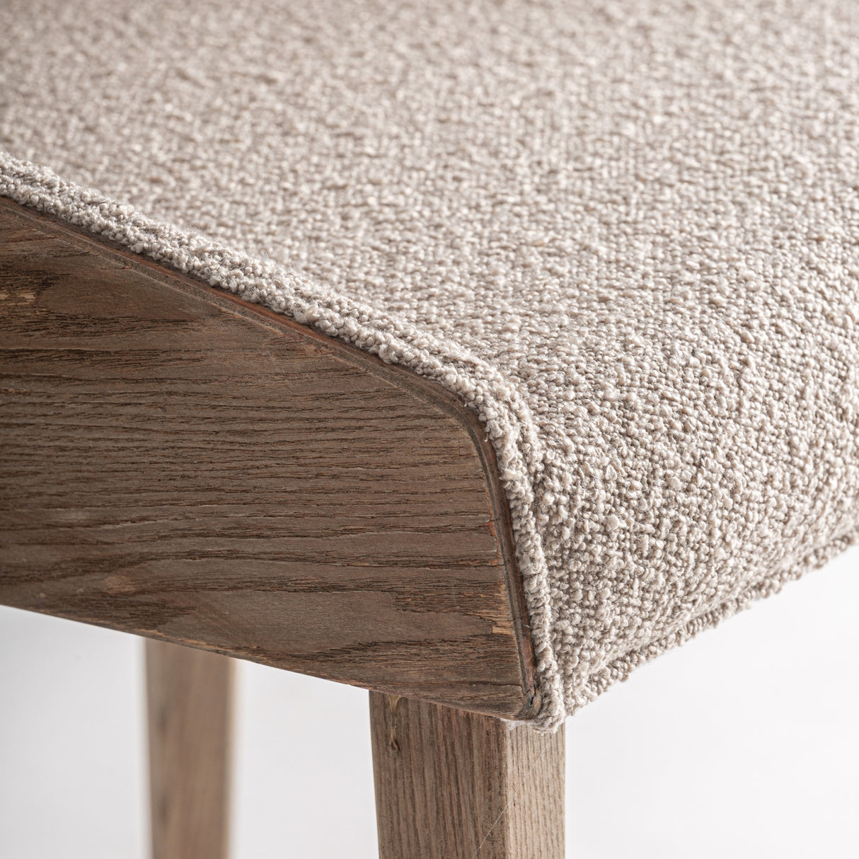   Beige Cutout Back Dining Chair | Oroa.com