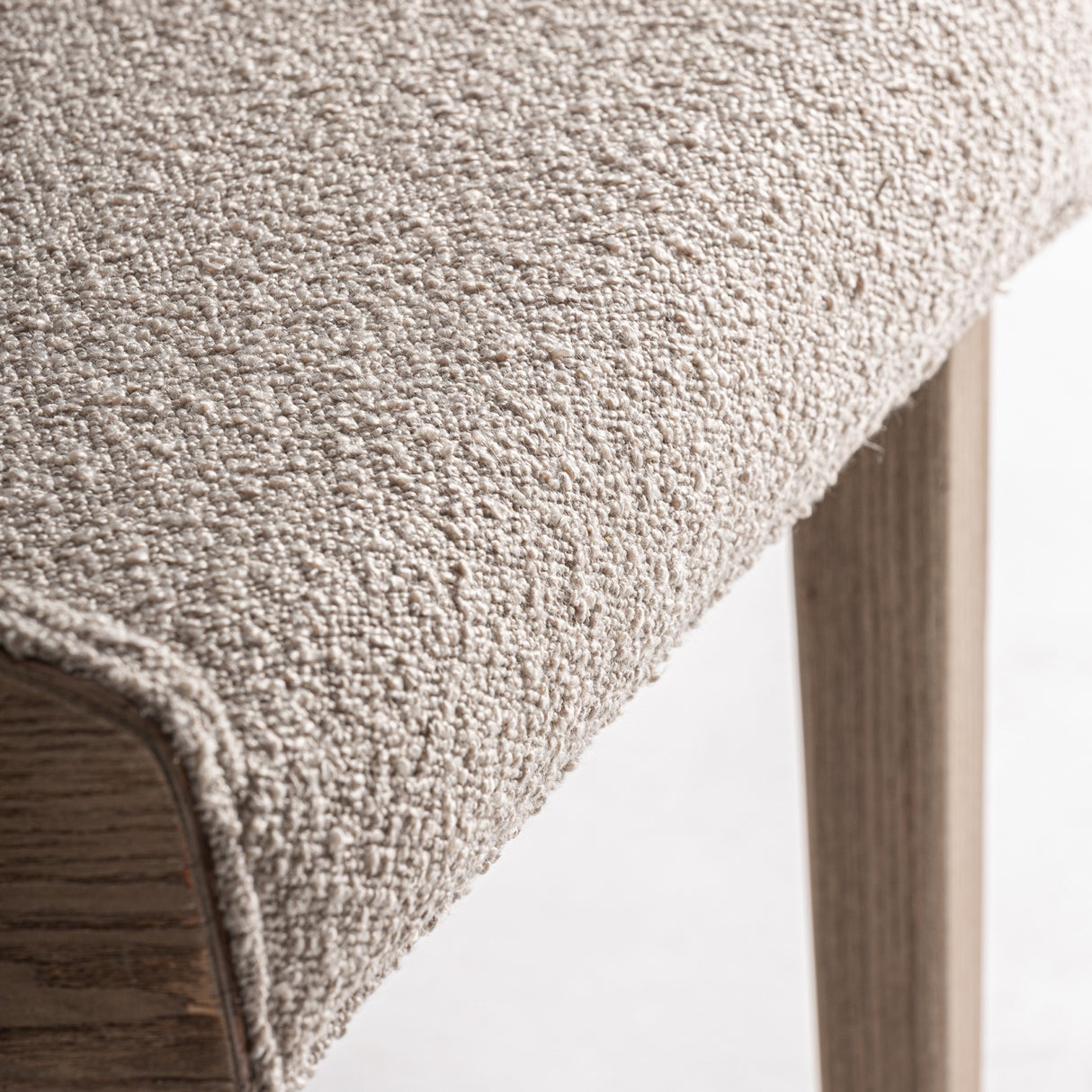   Beige Cutout Back Dining Chair | Oroa.com