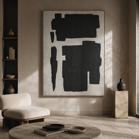   Black Modern Minimalist Wall Art | Oroa.com