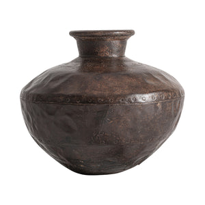   Brown Iron Antique Vase | Oroa.com