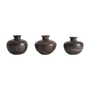   Brown Iron Antique Vase | Oroa.com