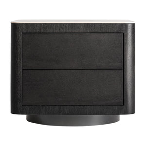  Modern European furniture - Gray Oak 2-Door Bedside Table - www.oroa.com | Oroa.com