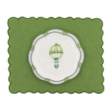 Valensole Lavender Scalloped Starter Plate - Set of 4 (+1 Bonus Plate)