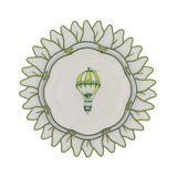 Valensole Lavender Scalloped Starter Plate - Set of 4 (+1 Bonus Plate)