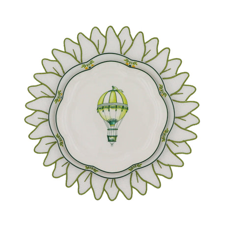 Valensole Lavender Scalloped Starter Plate - Set of 4 (+1 Bonus Plate)