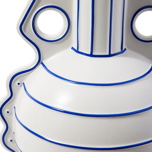 Matte White Porcelain Vase L | Jonathan Adler Venezia | Oroa.com