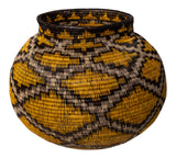 Golden Diamond Netting Rainforest Basket