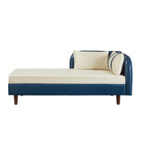 Velvet Chaise Lounge Sofa | OROA