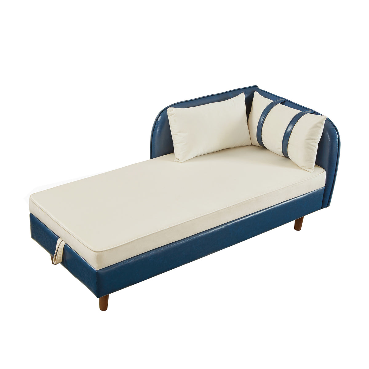 Velvet Chaise Lounge Sofa | OROA