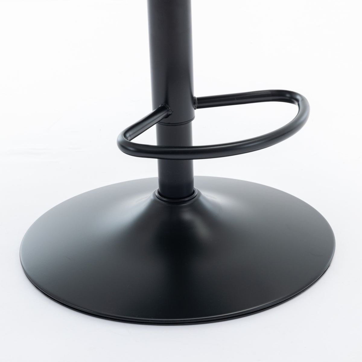 Purple Adjustable Swivel Velvet Bar Stools (2) | OROA