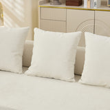 Chenille Upholstered Sofa Bed | OROA