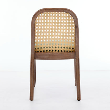 Modern European furniture - Curved Arched Cane Back Dining Chairs (2) - www.oroa.com
