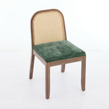 Curved Arched Cane Back Dining Chairs (2) | OROA