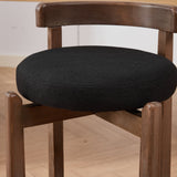 Black Mid-Century Modern Swivel Counter Stools (2) | OROA