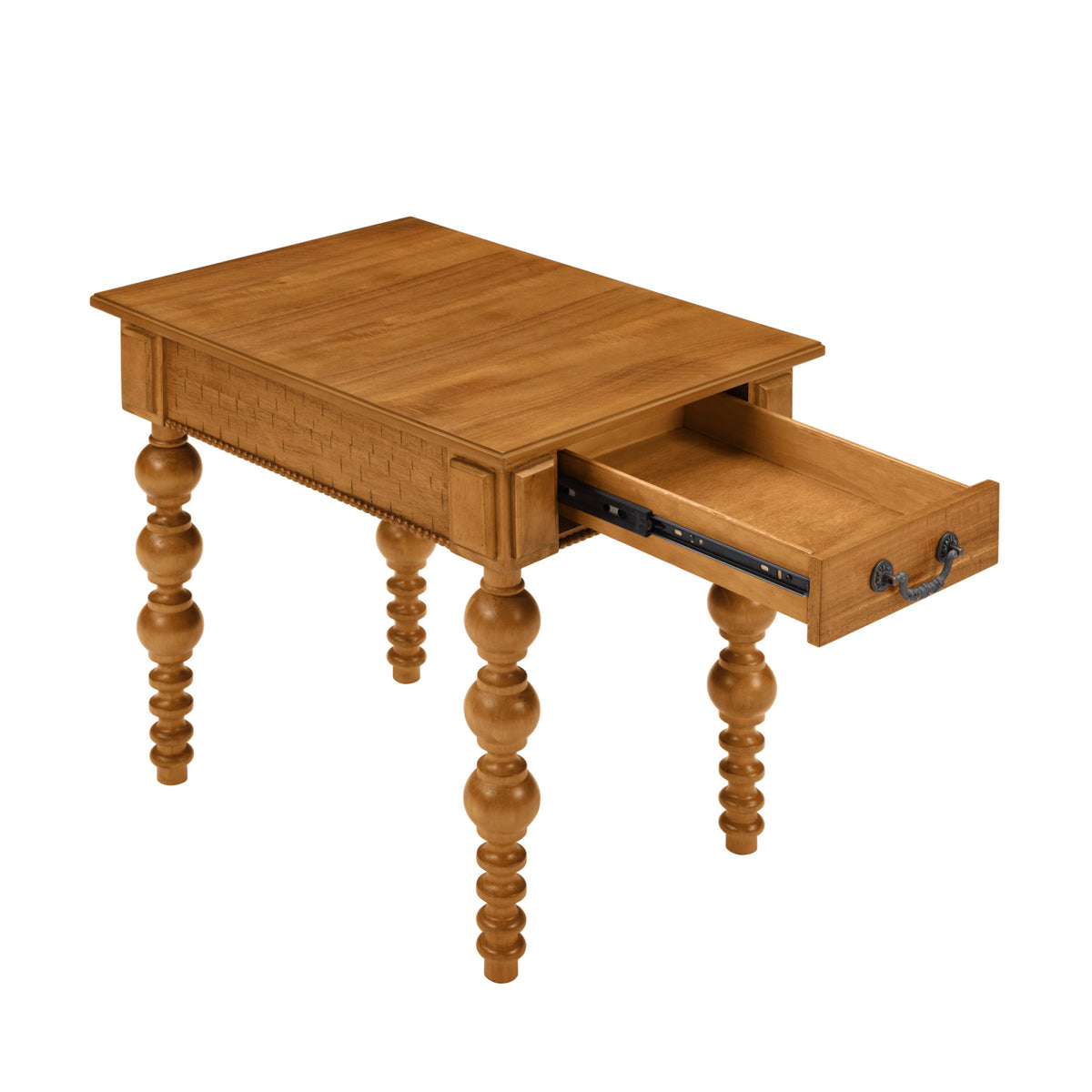 Modern European furniture - Solid Wood End Table with Drawer - www.oroa.com