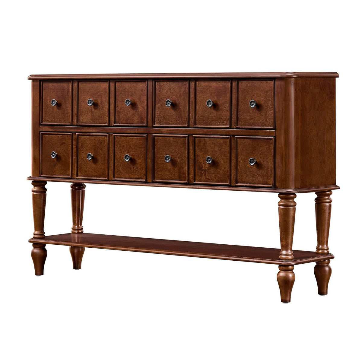 Vintage Cherry Console Table by OROA