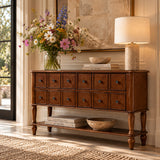 Vintage Cherry Console Table by OROA