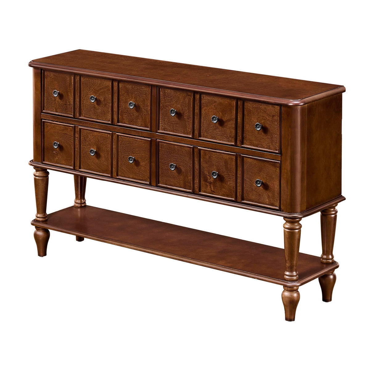 Vintage Cherry Console Table by OROA