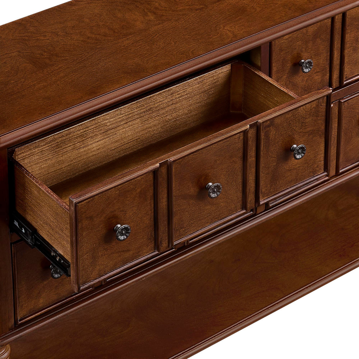 Vintage Cherry Console Table by OROA