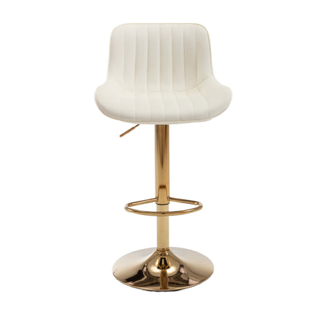 Modern European furniture - Velvet Uphostered Swivel Barstools (2) - www.oroa.com