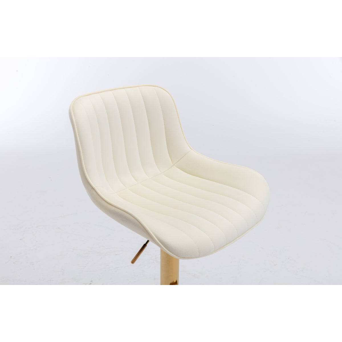 Modern European furniture - Velvet Uphostered Swivel Barstools (2) - www.oroa.com