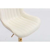 Modern European furniture - Velvet Uphostered Swivel Barstools (2) - www.oroa.com