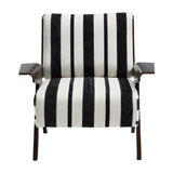 Modern Striped Armchair | OROA