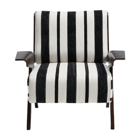 Modern European furniture - Modern Striped Armchair - www.oroa.com