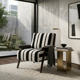 Modern Striped Armchair | OROA