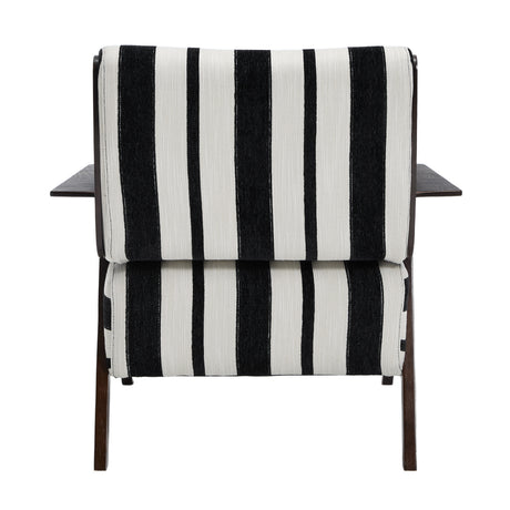 Modern Striped Armchair | OROA