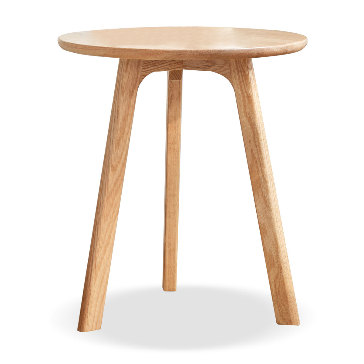 Modern European furniture - Round Wooden End Table - www.oroa.com