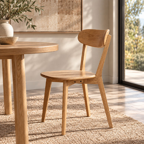 Natural Oak Dining Chair | Maison Naturelle