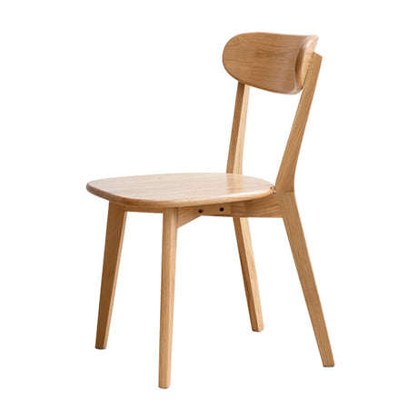 Modern European furniture - Natural Oak Dining Chair - www.oroa.com