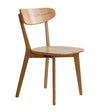 Modern European furniture - Natural Oak Dining Chair - www.oroa.com