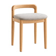 Modern European furniture - Natural Beech Wood Makeup Stool Bed Bench - www.oroa.com